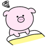 シュールなミニぶた