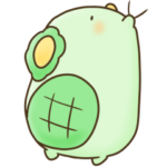 写真に貼れる！ かっぱのぷく太