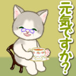 優しいおばあちゃん猫ちゃん