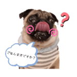 ぱぐのさくらスタンプ