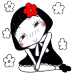 ひま子ちゃん１８０モノトーン日常敬語編