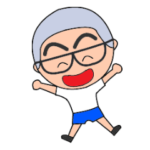 メガネをかけた坊主くん