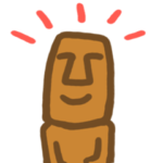 現地のモアイさん