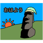 イースター島のモアイ