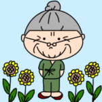 パッツン髪のおばあちゃん