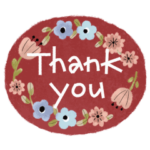 ✳︎北欧✳︎丁寧なお花の挨拶スタンプ