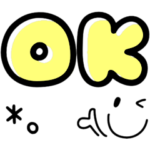 ありがとう＆OK多め◡̈⃝カラフルスタンプ