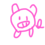 かわいいぶたちゃん