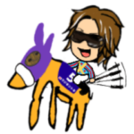 競馬で使えるシンプルスタンプ1