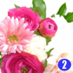 花で挨拶、大人も使える感謝の花束（写真）