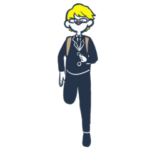 動くおふざけ高校生スタンプ2