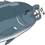 メジナ（グレ・クロ）おもしろスタンプ fix