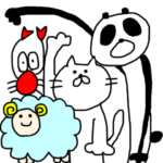 ゆる〜い落書きねこちゃんフレンズ
