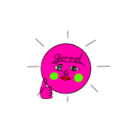 天気のおもしろスタンプ