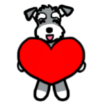 ミニシュナのサミくんポップアップスタンプ