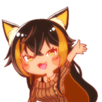 公式_猫小夜くろえ_スタンプ