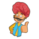 インド人男性用ステッカーセット