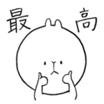 しろくてまるいうさぎさん6