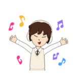 学生だけど学校あんまり関係ないスタンプ