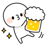 うごく！酒飲みさんスタンプ