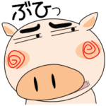 今日も、ブタさん