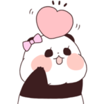 ゆるりんぱんだ　らぶらぶ編２女の子セット