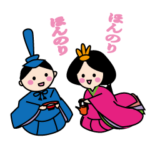 ひなまつり・初節句スタンプ