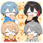 めろんぱーかー公式スタンプ