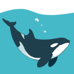 シャチと仲間たちスタンプ