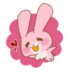 うさぎの日常使いスタンプ♡