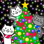 ちびにゃんトリオのきらきらな冬