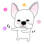 背景が動く ふれぶるわんこ うめさん