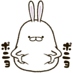ポニョうさぎ