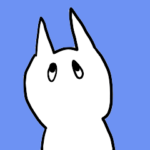 うすらわらいネコ