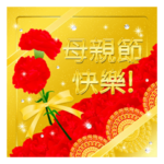 華やか母の日　花　キラキラ