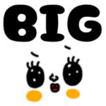 riekimの癒してパンダBIGスタンプ