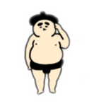 お相撲さんスタンプキュート