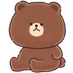 ふんわりブラウン