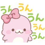 きゅんカワ♪まめゴマスタンプ