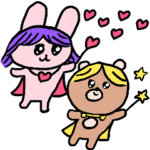 ラブだよ！くまちゃんとうさぎちゃん