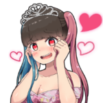 ゆりにゃのスタンプ