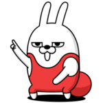 動く 擦れうさぎ38