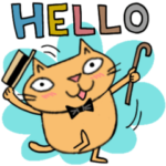 Juns猫の毎日スタンプ