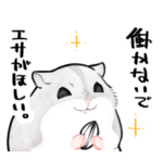 労働拒否！怠惰なジャンガリアンハムスター