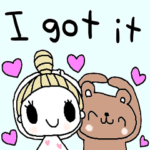 nenerinシンプル日常会話スタンプ292英語