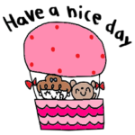 nenerinシンプル日常会話スタンプ286英語