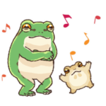 もっとゆるく生きたいカエル