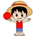 ONE PIECE 卓球ルフィ