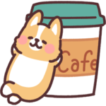 まるまるコーギー23 カフェとコーギー