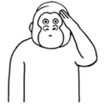 キモ動かないゴリラ